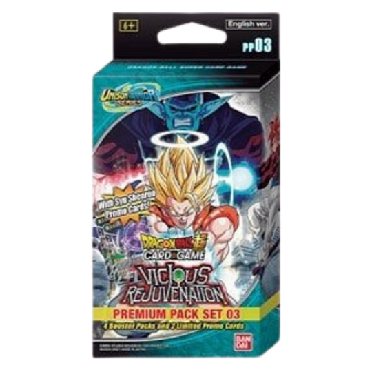 Dragon Ball Super Card Game - Masters - Vicious Rejuvenation - Premium Pack [ENG]