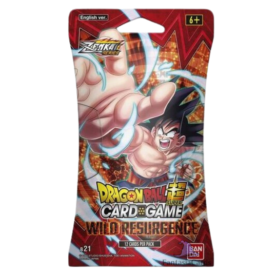 Dragon Ball Super Card Game - Masters - Wild Resurgence - Sleeved Booster [ENG] - LIVE BOXBREAK