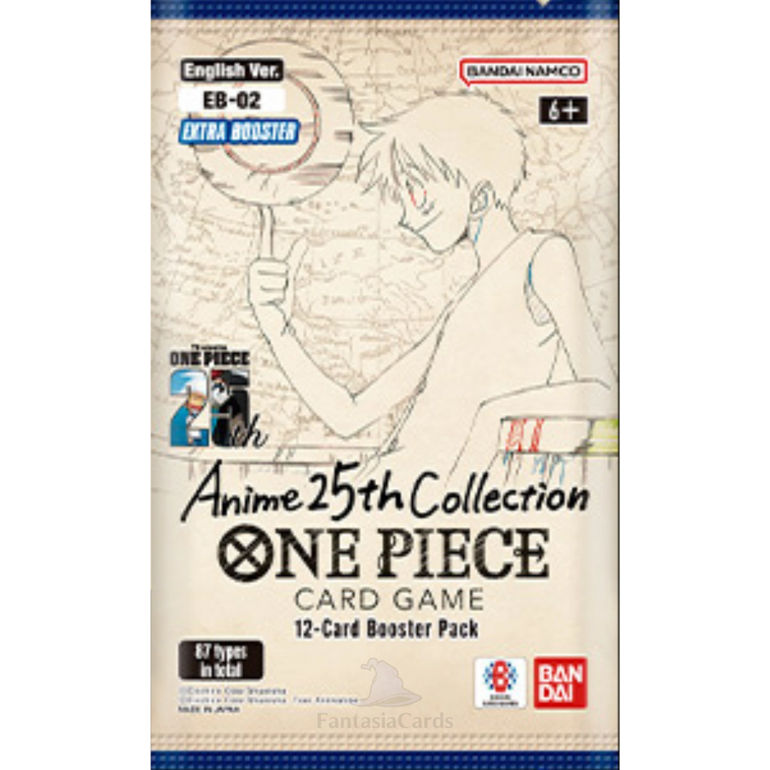 One Piece Card Game - EB02 - Extra Booster - Anime 25th Collection - Display [ENG]