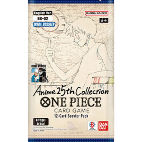 One Piece Card Game - EB02 - Extra Booster - Anime 25th Collection - Display [ENG]