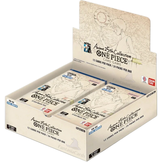 One Piece Card Game - EB02 - Extra Booster - Anime 25th Collection - Display [ENG]