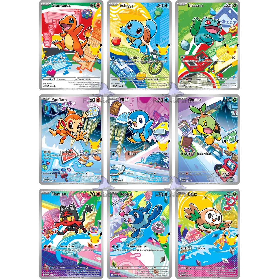 Pokemon - Erste Partner Illustrations-Kollektion Serie 1 [DE]