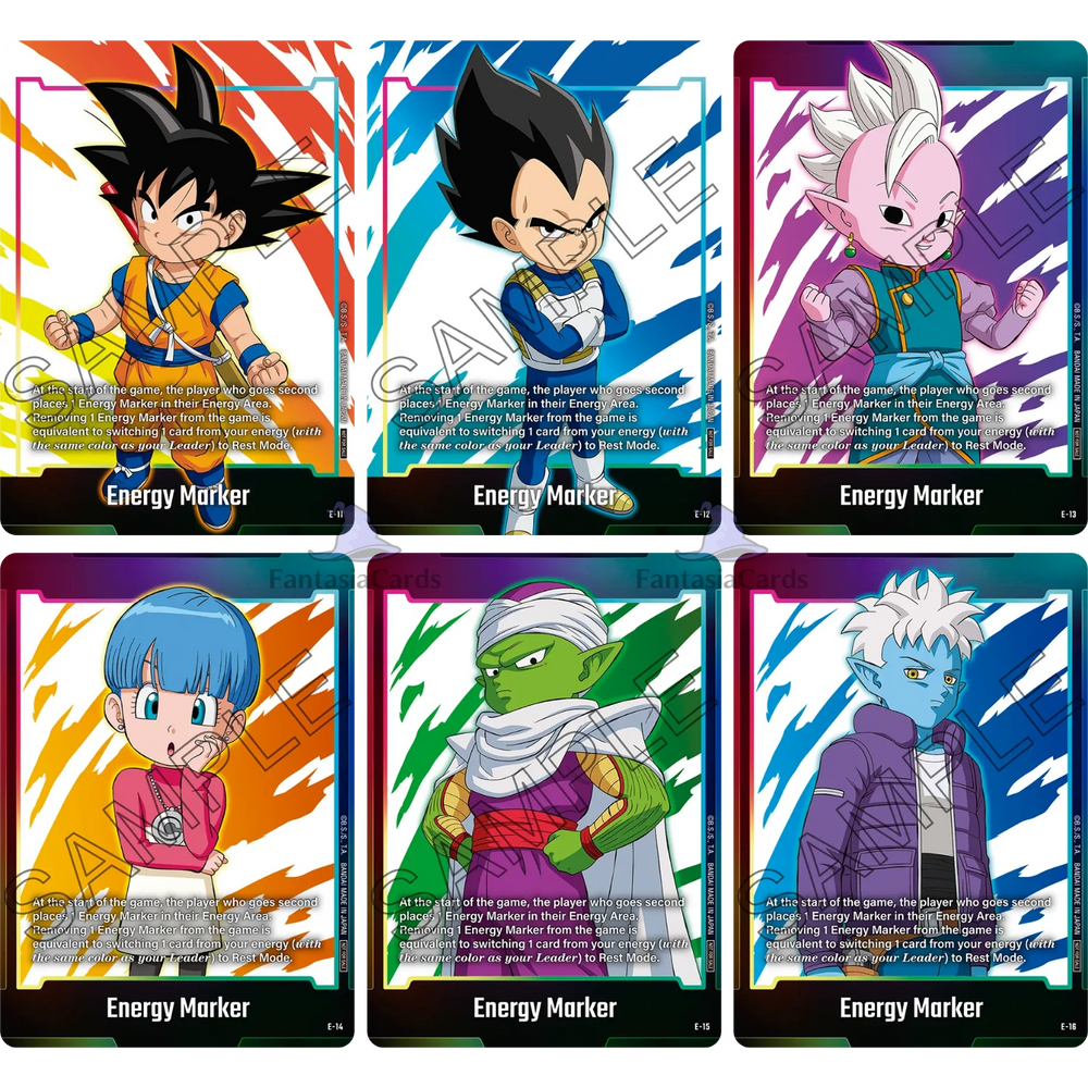 Dragon Ball Super Card Game - Fusion World - Energy Marker Pack 04 [ENG]