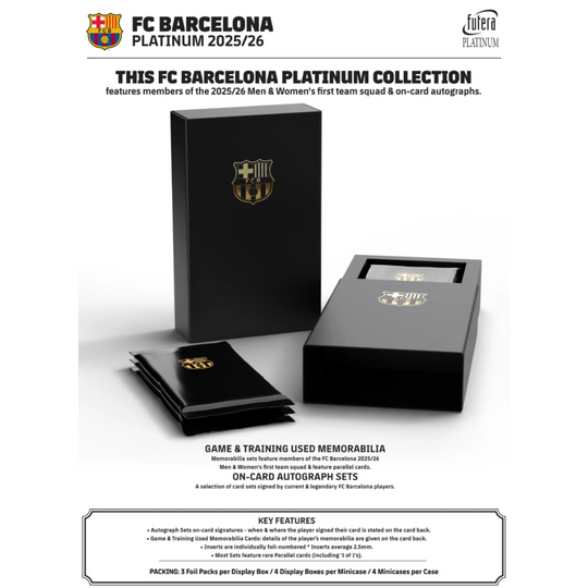 Futera 2025 Platinum FC Barcelona - Hobby Box