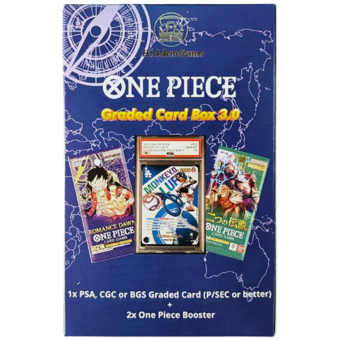 Hidden Gems One Piece Graded Card Box 3.0