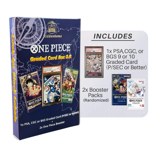 Hidden Gems One Piece Graded Card Box 3.0