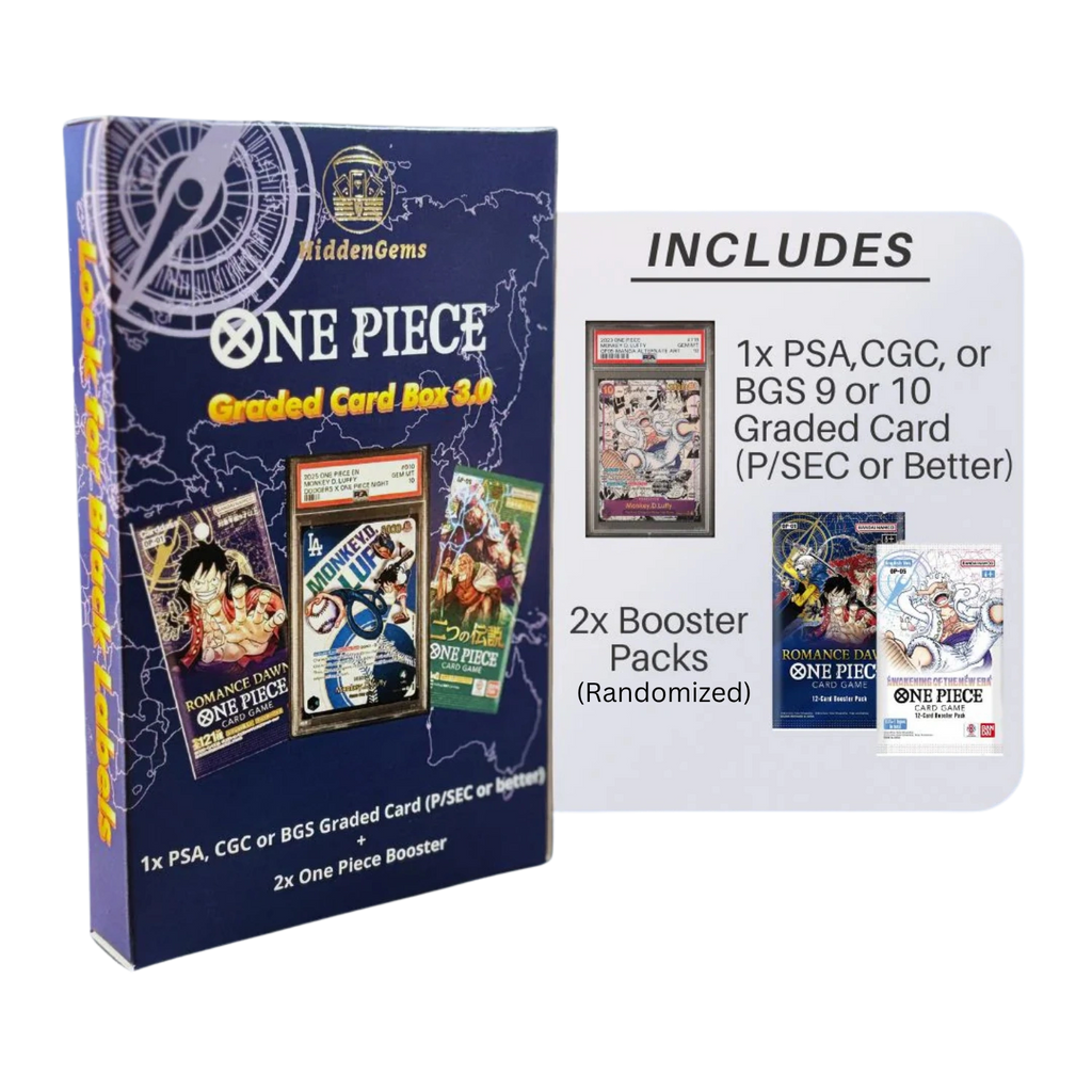 Hidden Gems One Piece Graded Card Box 3.0 FantasiaCards Hidden Gems One Piece Graded Card Box 3.0 FantasiaCards