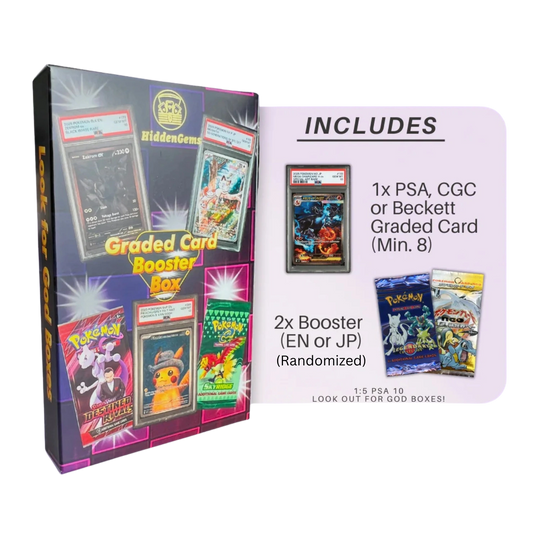 Hidden Gems Pokémon Graded Card Booster Box 2.0
