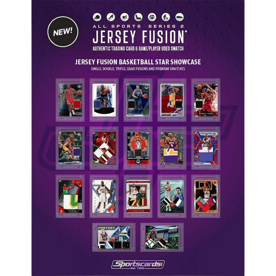 Jersey Fusion All Sports 2023 Series 2 Hobby Box
