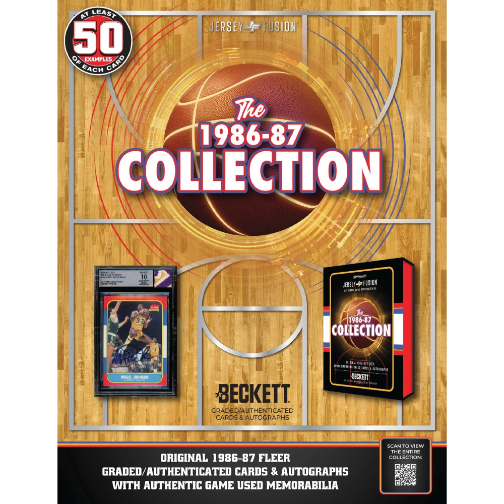 Jersey Fusion The 1986-87 Fleer NBA Collection - Hobby Box - LIVE-BOXBREAK