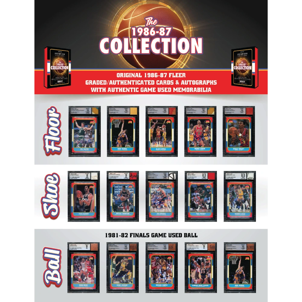 Jersey Fusion The 1986-87 Fleer NBA Collection - Hobby Box - LIVE-BOXBREAK