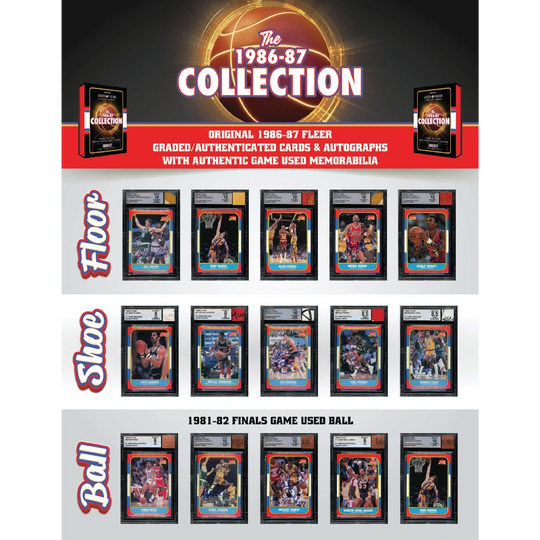 Jersey Fusion The 1986-87 Fleer NBA Collection - Hobby Box - LIVE-BOXBREAK