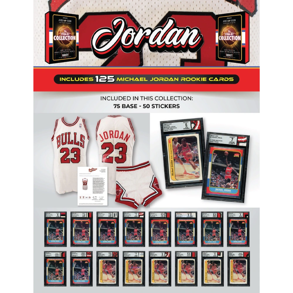 Jersey Fusion The 1986-87 Fleer NBA Collection - Hobby Box - LIVE-BOXBREAK