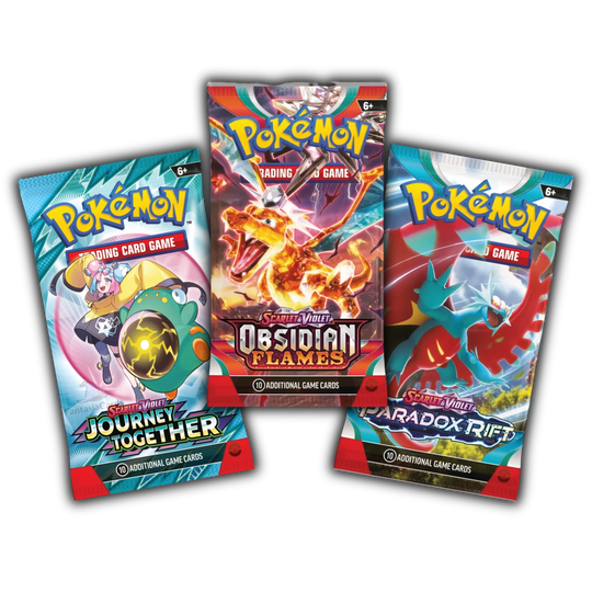 Pokemon - Booster Bundle - Journey Together, Obsidian Flames & Paradox Rift [ENG]