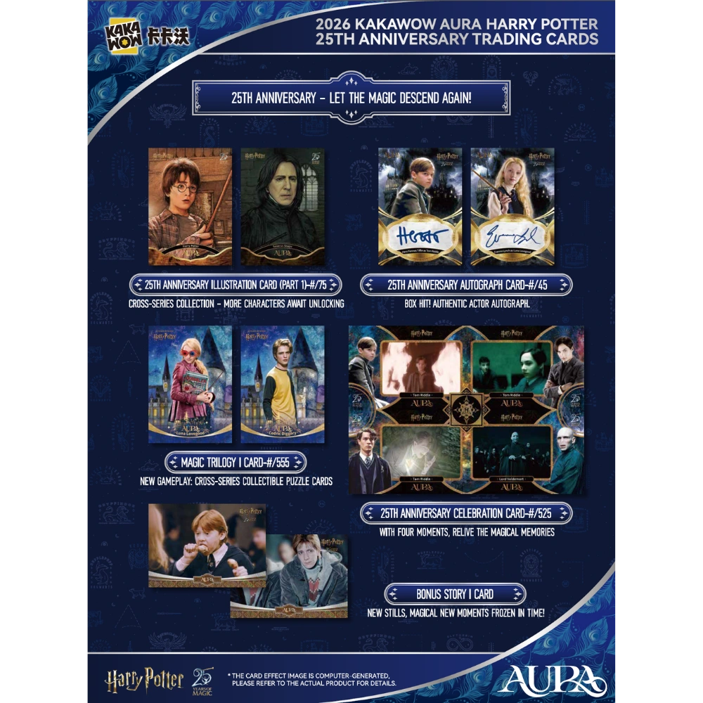 KakaWow 2026 Aura Harry Potter - Hobby Box – FantasiaCards