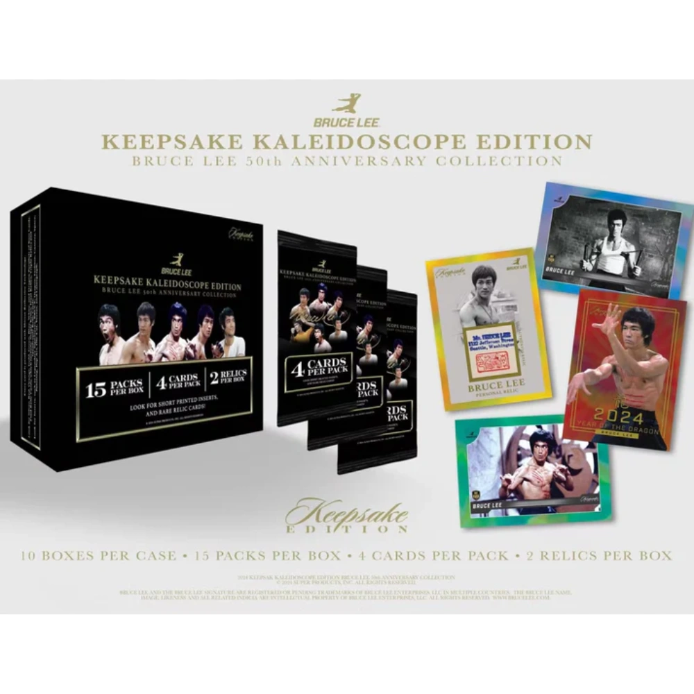 Keepsake 2024 Bruce Lee 50th Anniversary Kaleidoscope Edition - Hobby Box [LIVE BOXBREAK]