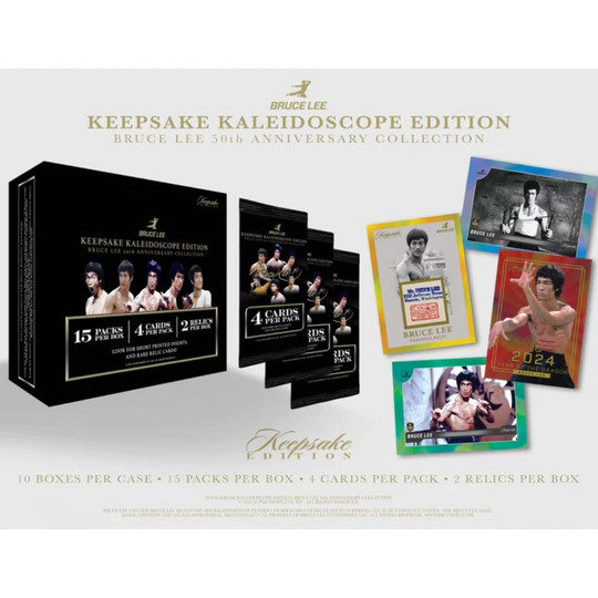 Keepsake 2024 Bruce Lee 50th Anniversary Kaleidoscope Edition - Hobby Box [LIVE BOXBREAK]