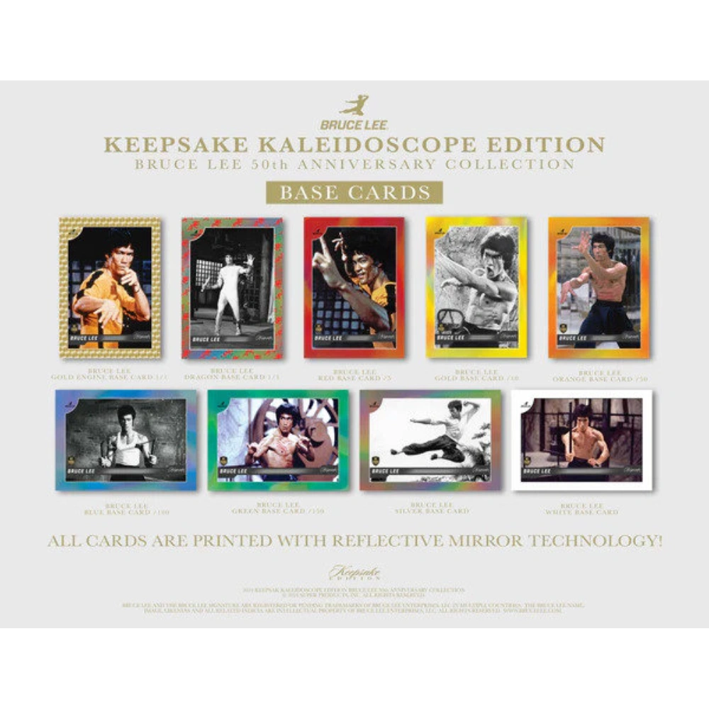 Keepsake 2024 Bruce Lee 50th Anniversary Kaleidoscope Edition - Hobby Box [LIVE BOXBREAK]