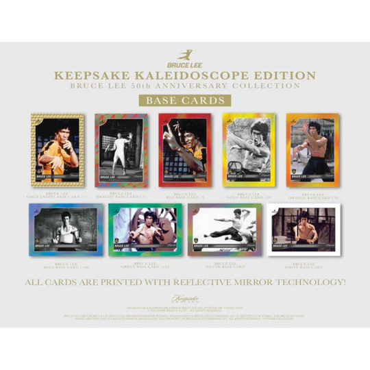 Keepsake 2024 Bruce Lee 50th Anniversary Kaleidoscope Edition - Hobby Box [LIVE BOXBREAK]