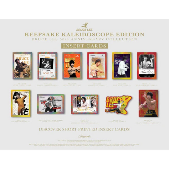 Keepsake 2024 Bruce Lee 50th Anniversary Kaleidoscope Edition - Hobby Box [LIVE BOXBREAK]