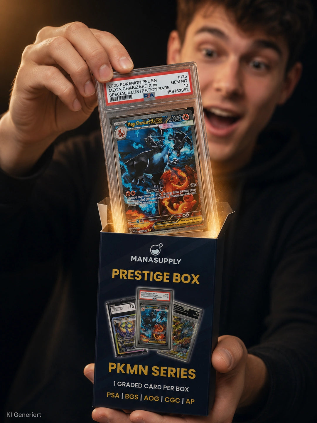 ManaSupply - Prestige Box - Pokemon Graded Card Box