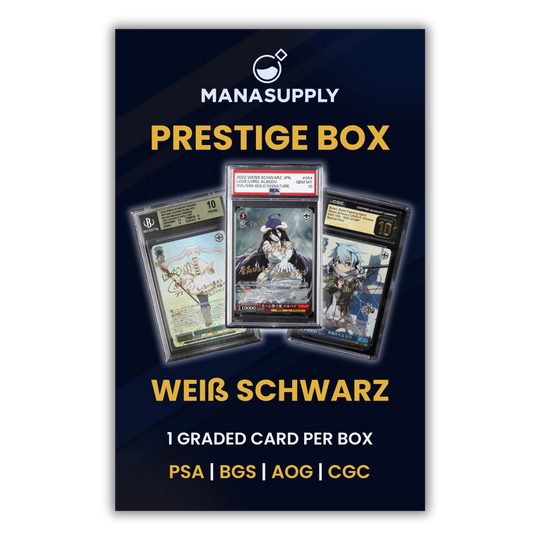 ManaSupply - Weiß Schwarz Graded Card Prestige Box