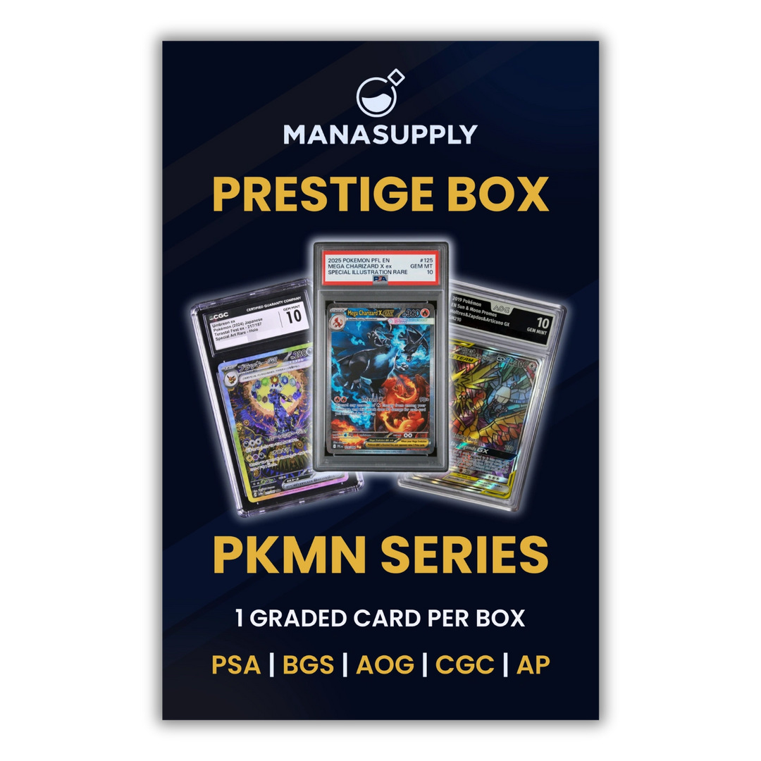 ManaSupply - Prestige Box - Pokemon Graded Card Box