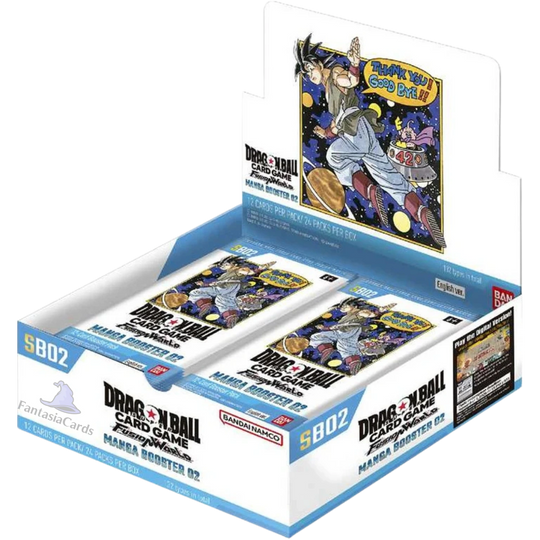 Dragon Ball Super Card Game - Fusion World - SB02 - Manga Booster Pack 02 - Display [ENG]