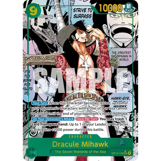 One Piece Card Game - OP14 - The Azure Sea's Seven - Display [ENG] (Vorbestellung - Release: 16.01.26)
