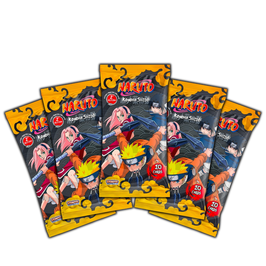 5x Naruto Konoha Shido - Booster Bundle - 2. Edition [ENG]