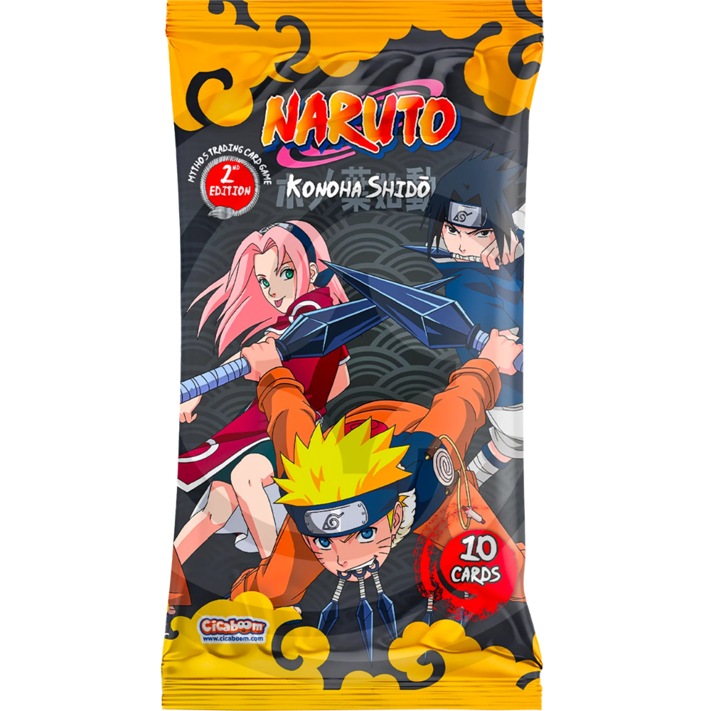 5x Naruto Konoha Shido - Booster Bundle - 2. Edition [ENG]