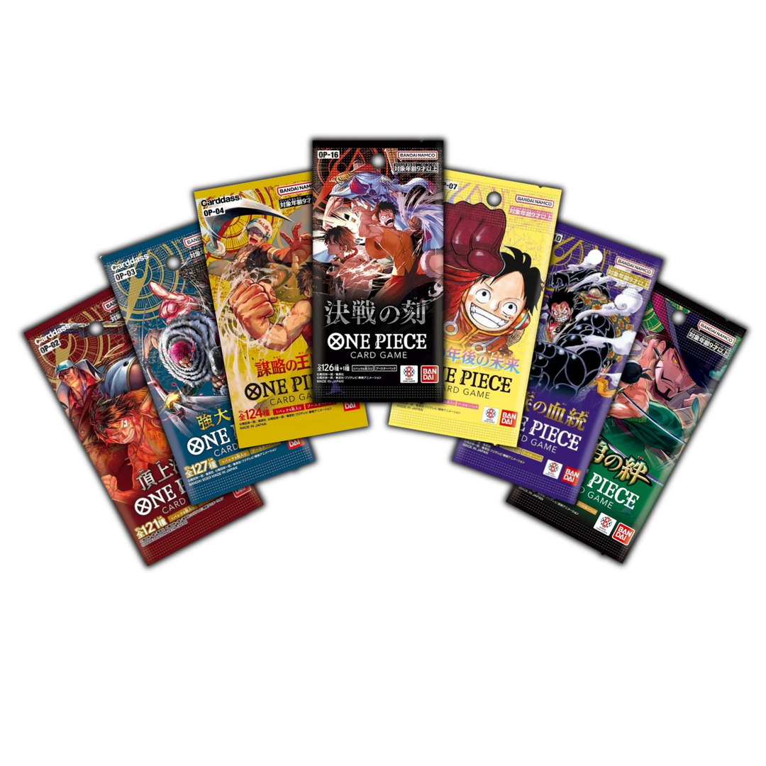One Piece Card Game - Bunte Tüte Bundle - 7x Booster [JP]