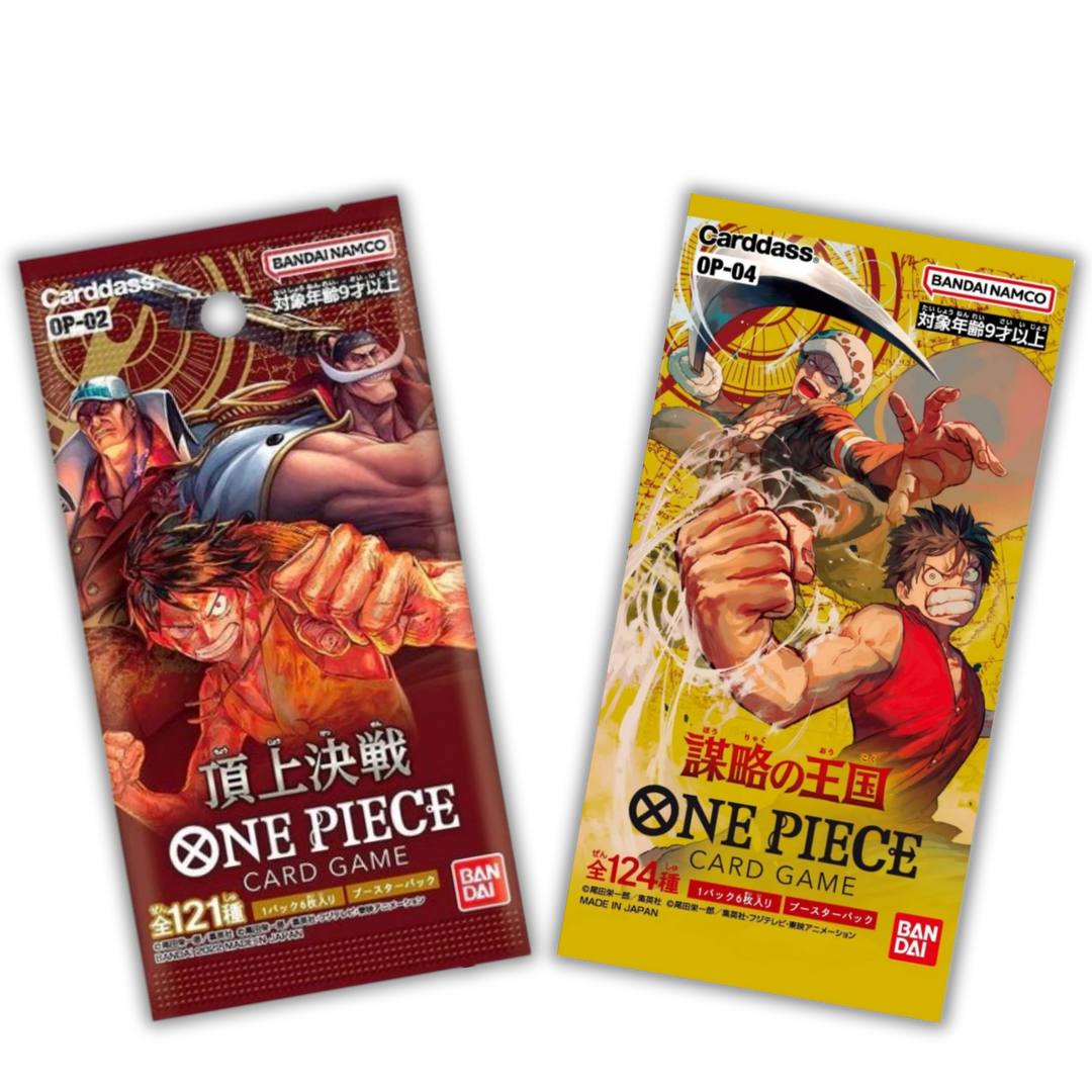 One Piece Card Game - OP02 &amp; OP04 Bundle [JP]