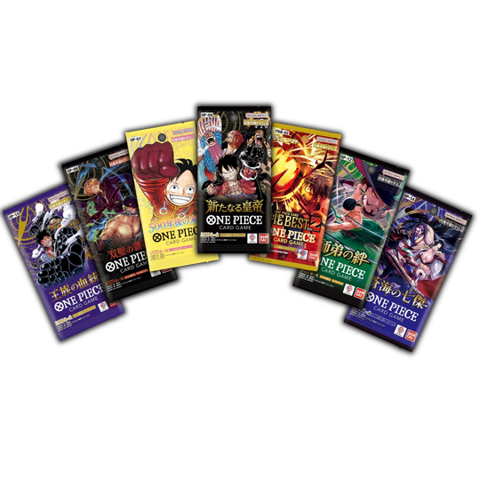 One Piece Card Game - Bunte Tüte Bundle - 7x Booster [JP]