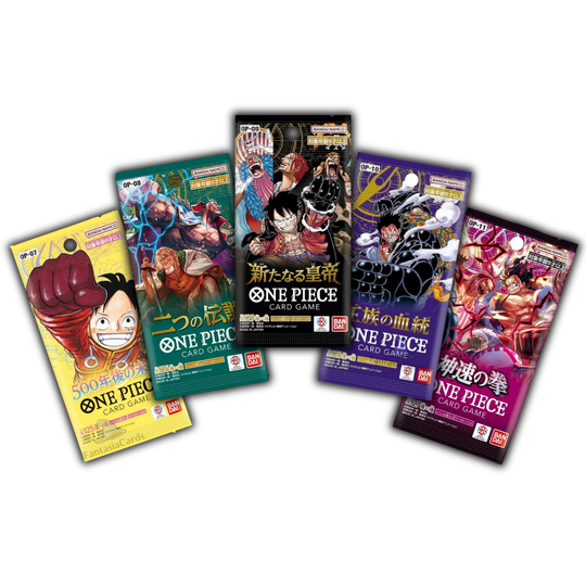 One Piece Card Game - Super Booster Bundle - OP07, OP08, OP09, OP10 & OP11 [JP]
