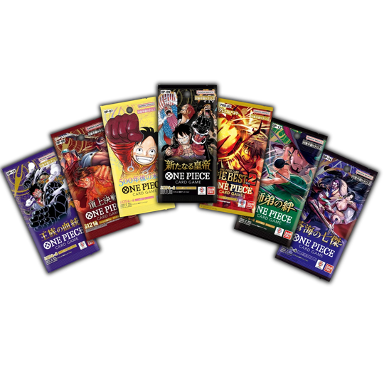 One Piece Card Game - Bunte Tüte Bundle - 7x Booster [JP]