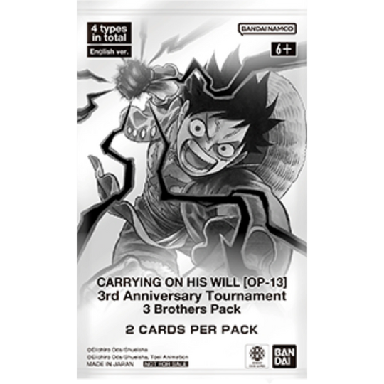 One Piece Card Game - 3rd Anniversary Tournament 3 Brothers Pack - [ENG]
