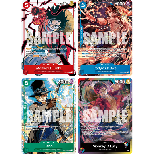 One Piece Card Game - 3rd Anniversary Tournament 3 Brothers Pack - [ENG]