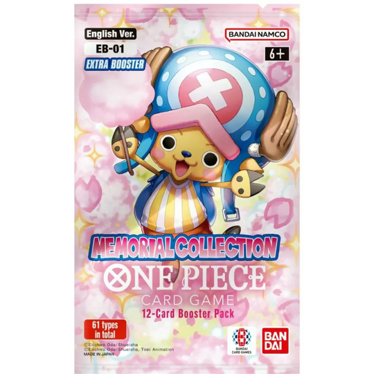 One Piece Card Game - EB-01 - Memorial Collection - [ENG] - LIVE-BOXBREAK