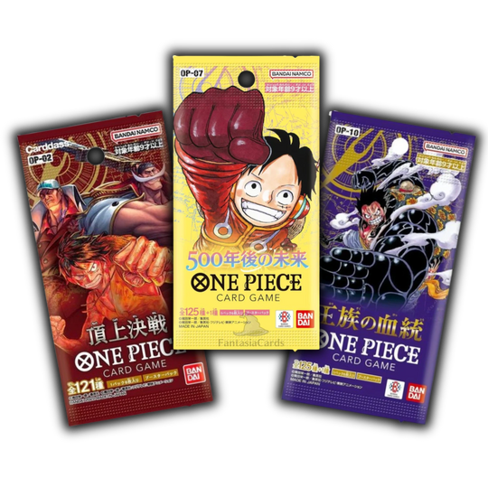 One Piece Card Game - OP02 OP07 OP10 - Booster Bundle [JP]