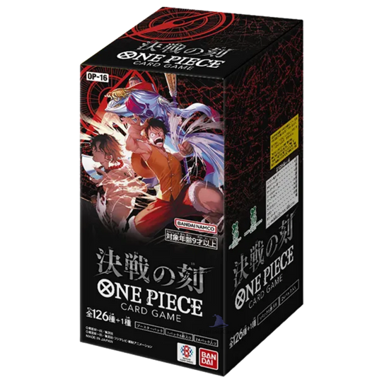 One Piece Card Game - OP16 - The Time of Battle - Display [JP] (Vorbestellung - Release: 30.05.26)