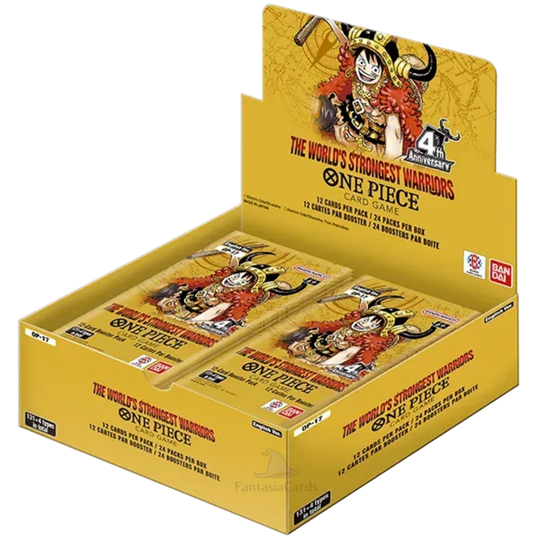 One Piece Card Game - OP17 - The Worlds Strongest Warriors - Display [ENG]