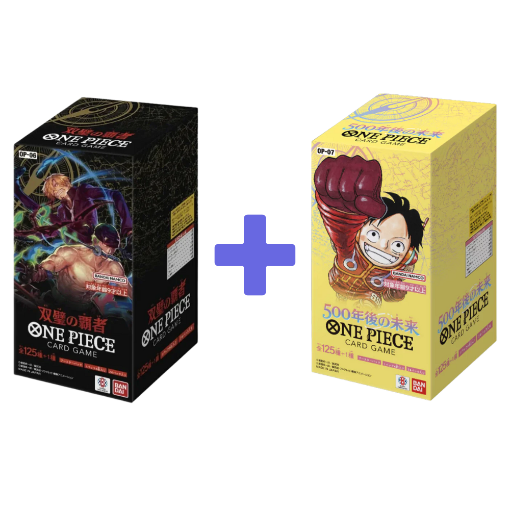 One Piece Card Game - OP-06 & OP-07 - Display Bundle - [JP] - LIVE-BOXBREAK