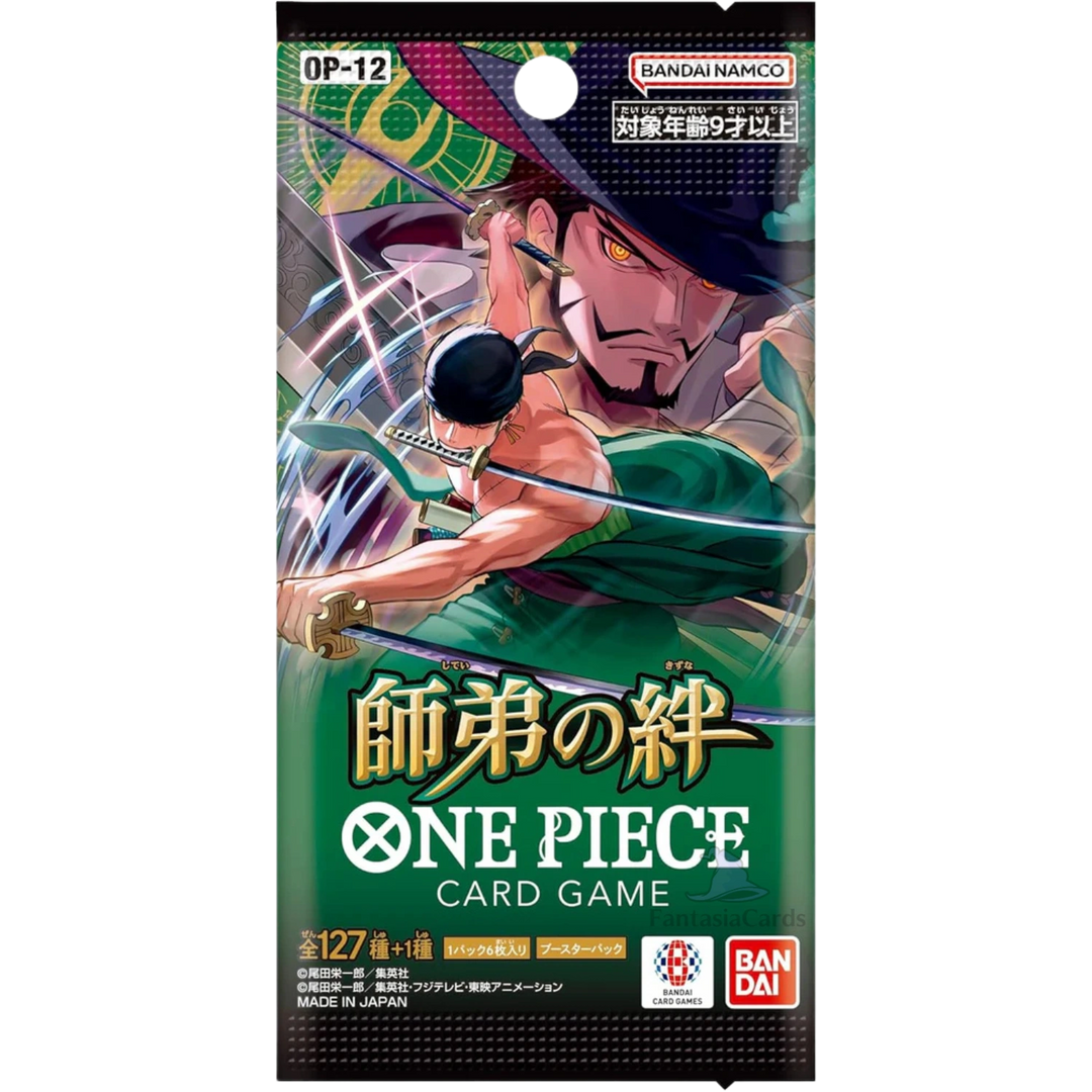One Piece Card Game - OP12 - Bonds of Master and Disciple - Display - [JP] (Vorbestellung - Release: 31.05.25)