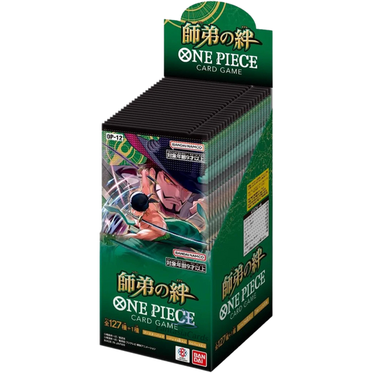 One Piece Card Game - OP12 - Bonds of Master and Disciple - Display - [JP] (Vorbestellung - Release: 31.05.25)