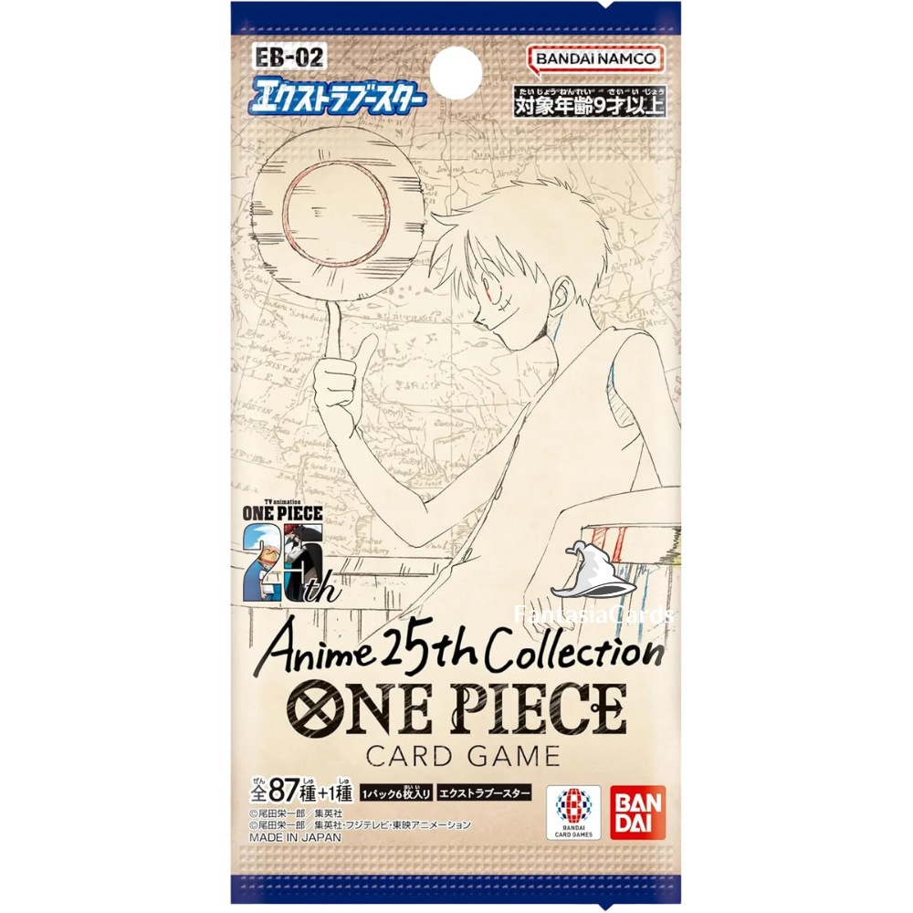 One Piece Card Game - EB02 - Anime 25th Collection - [JP] LIVE-BOXBREAK