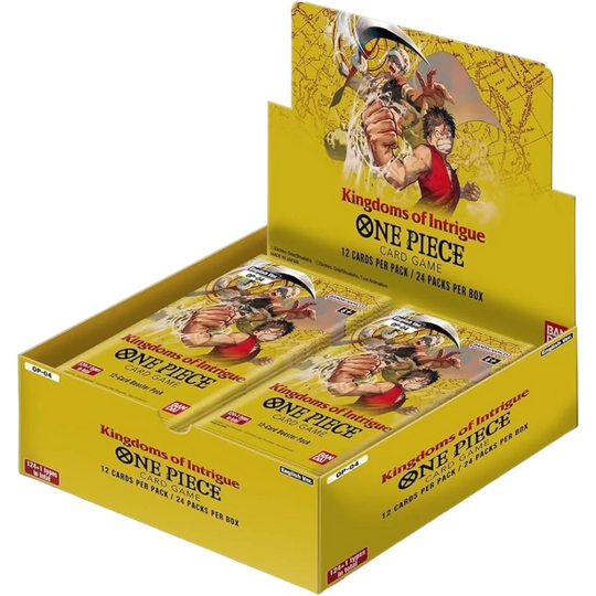 One Piece OP04 Kingdoms of Intrigue Display Englisch