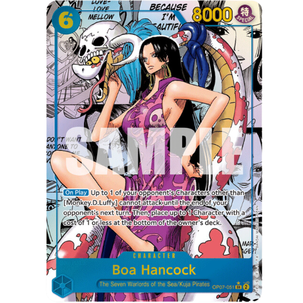One Piece Card Game - OP-07 - 500 Years into the Future Boa Hancock