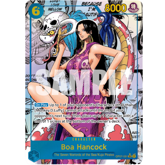 One Piece Card Game - OP-07 - 500 Years into the Future Boa Hancock