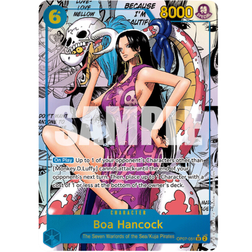 one piece card game op07 One Piece Card Game - OP-07 - Booster Display